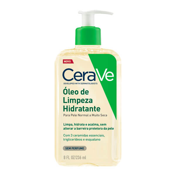 óleo de limpeza hidratante cerave