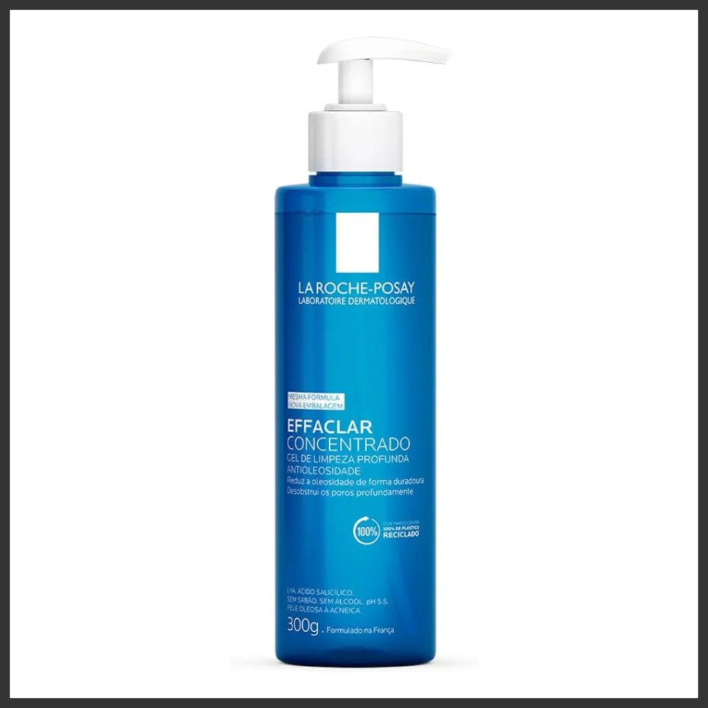 melhor sabonete para pele oleosa sensível Effaclar Gel de Limpeza La Roche-Posay
