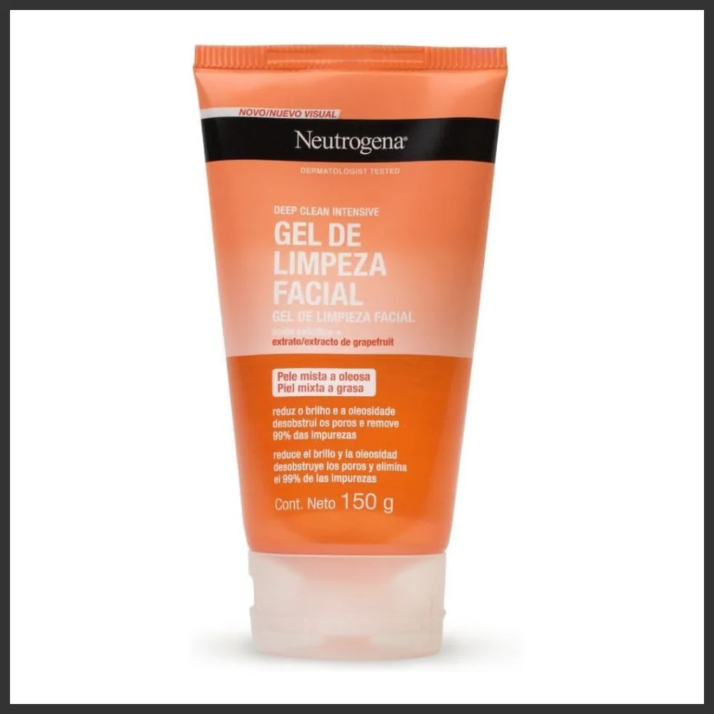 melhor sabonete barato para pele oleosa Neutrogena Deep Clean Intensive Grapefruit