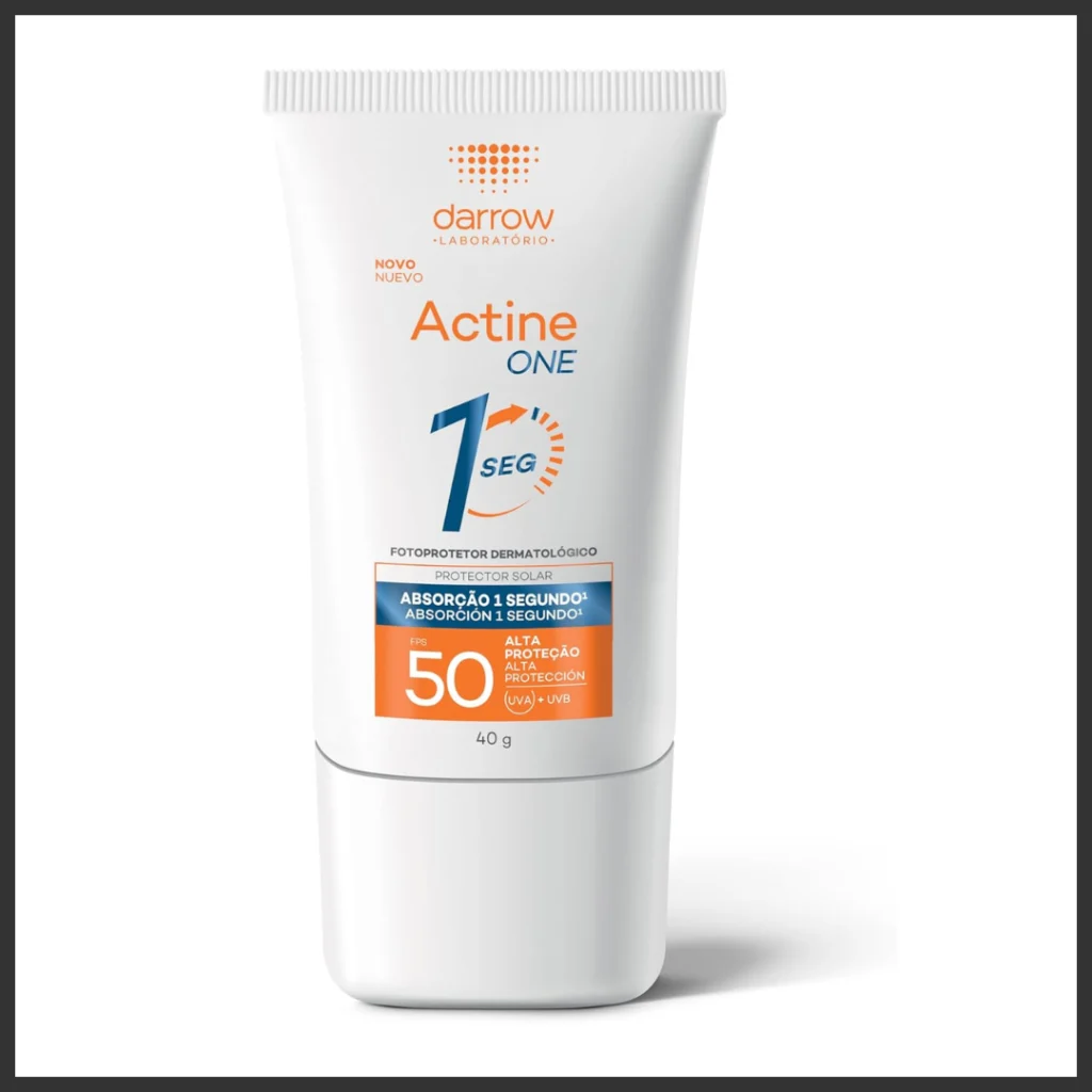 melho protetor solar para pele oleosa Actine One FPS 50