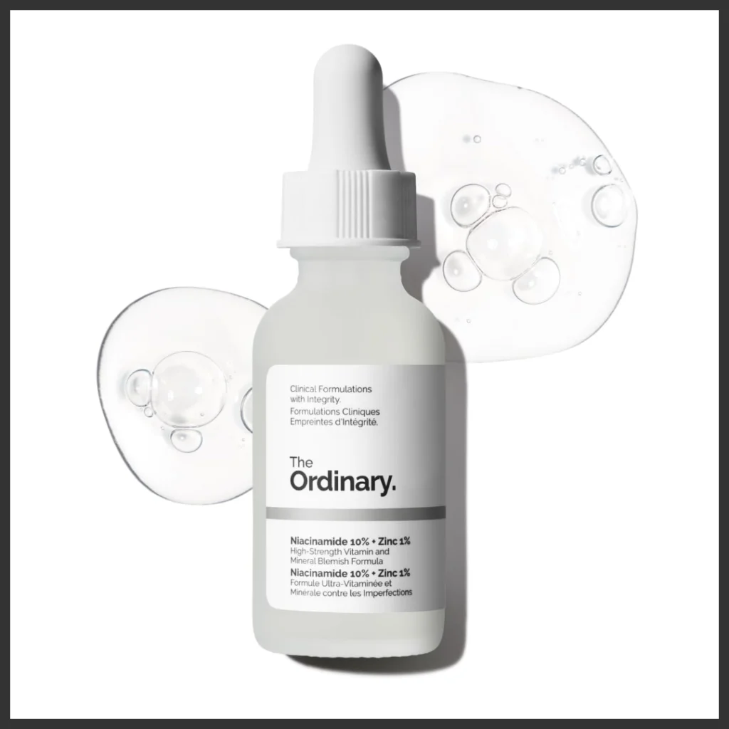 embalagem The Ordinary Niacinamide 10% + Zinc 1%