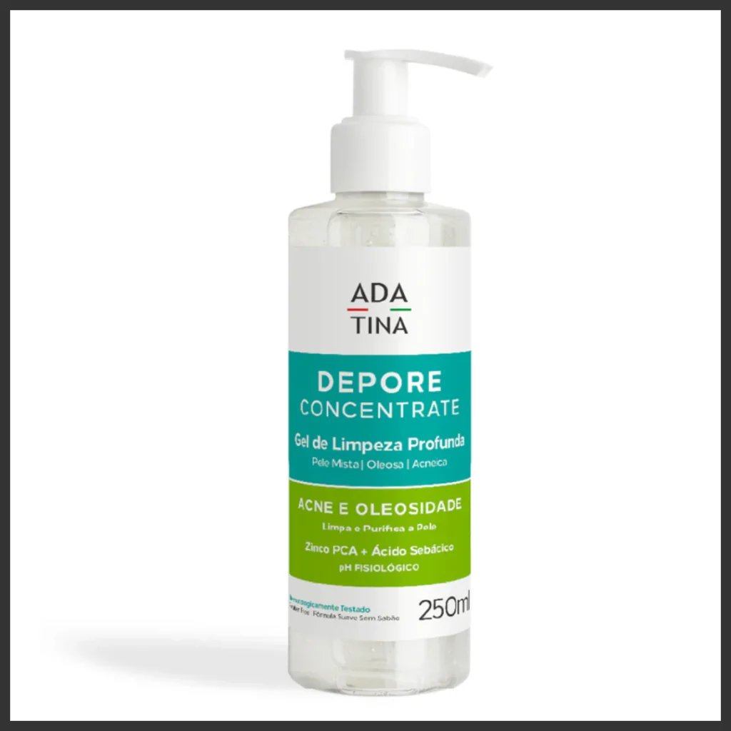 frasco Depore Concentrate Ada Tina para pele oleosa