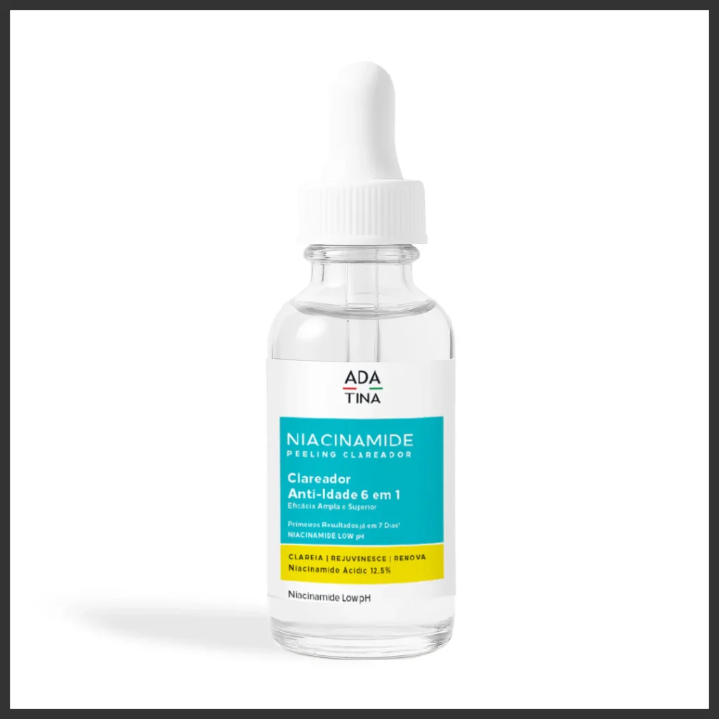 frasco Niacinamide Peeling para pele oleosa
