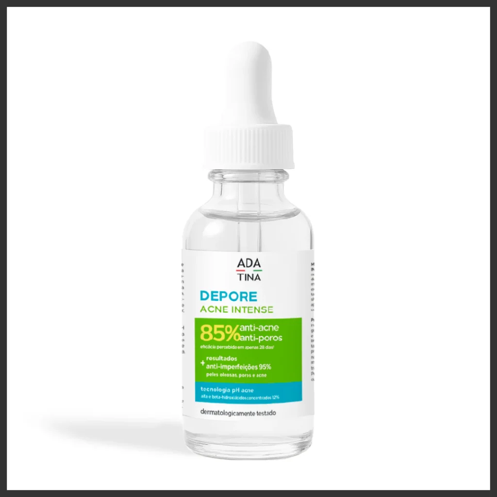 frasco Depore Acne Intense para pele oleosa intensa