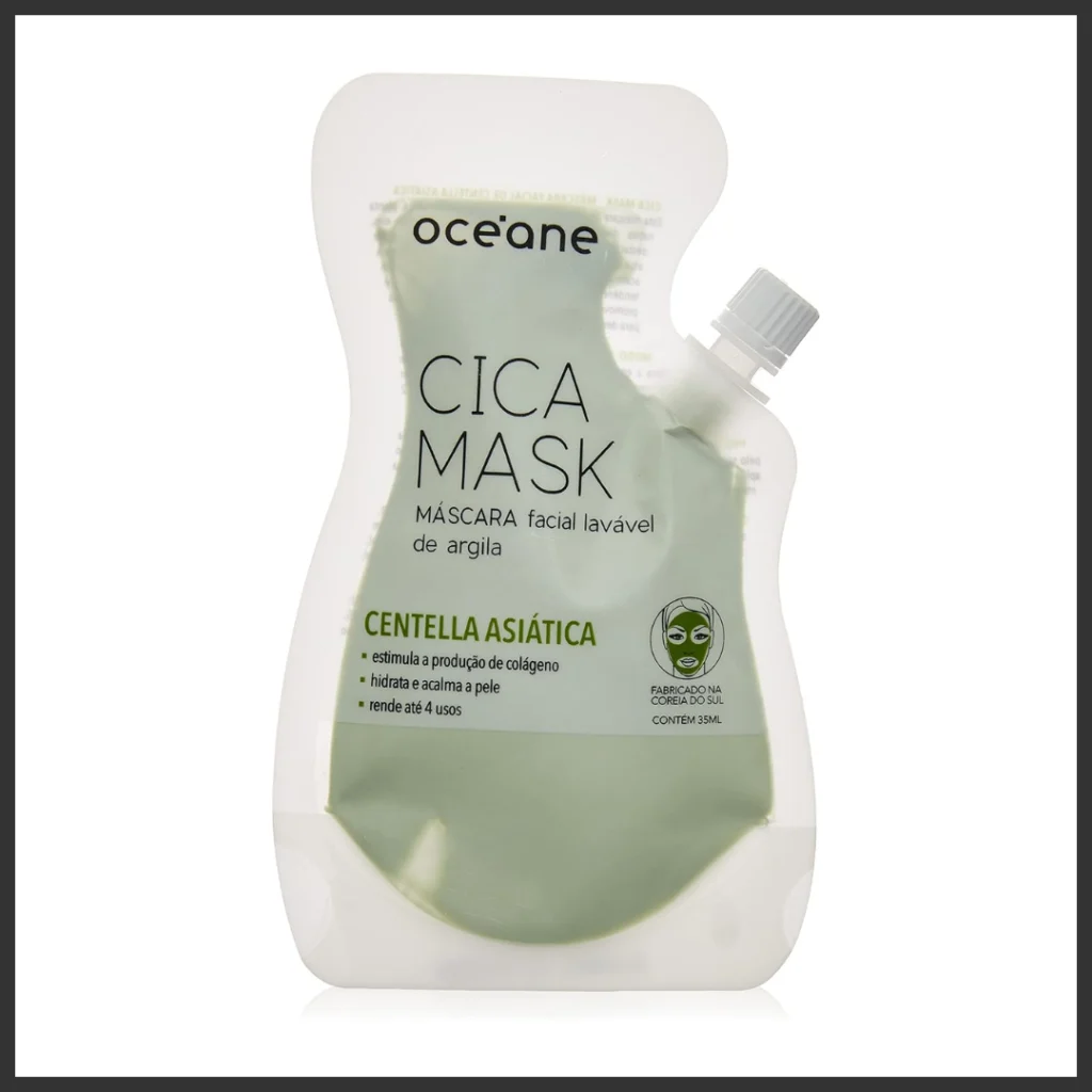 embalagem Océane Cica Mask Centella Asiática